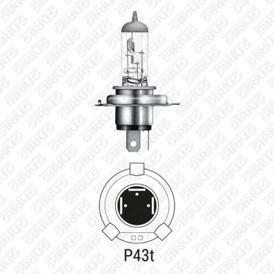 Glühlampe Fernscheinwerfer Automotive Accessories Sirius OM-005 für Alfa Romeo