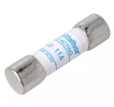 Littelfuse FLU 11A Keramiksicherung 0FLU011.T 10x38 für FLUKE Multimeter 1000V AC/DC