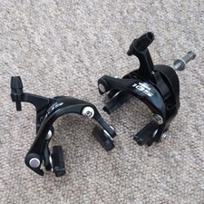 Pair of used Shimano 105 BR-5800 Black road brake  calipers 39-49mm drop 