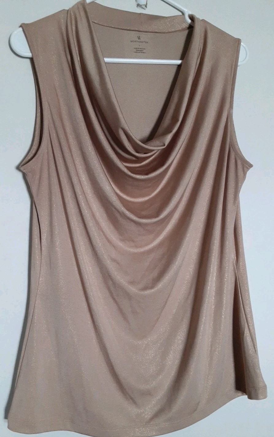 Worthington Sleeveless Top Womens Size Large