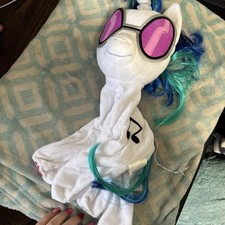NWT** Build A Bear DJ Pon-3 My Little Pony Wh...
