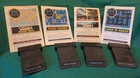 Atari Lot of Four (4) Games with manuals  Lot  - not tested