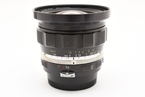 ¡Probado! **Casi Como Nuevo** Lente Nikon Nikkor UD 20mm f3.5 Ai Convertida MF Prime Japón - Imagen 7 de 11