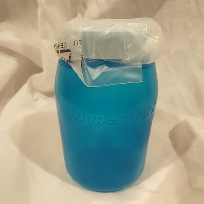 Tupperware Universal Jar 1.5-QT/1.5L Simple Lid Peacock Or Teal New
