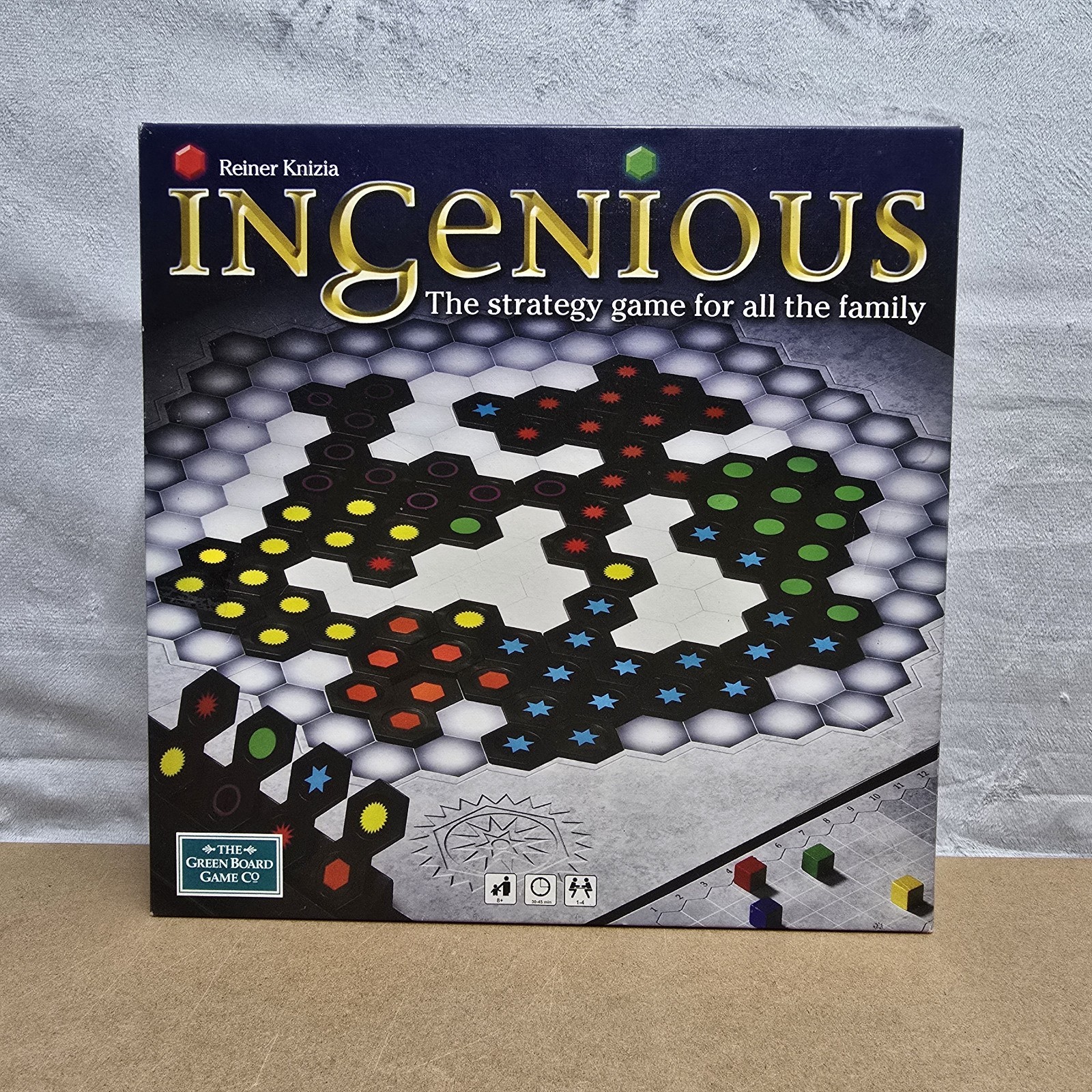 Ingenious Family Board Game by Reiner Knizia - 100% Complete
