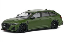 Audi A6 RS6-R ABT 2022 olive green diecast model car S4310704 Solido 1:43