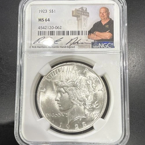 1923 Peace Dollar $1 Silver Coin NGC MS64 Philadelphia KM#150 4542120-062