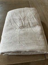 Pottery Barn Belgian Flax Linen Drape one 50x108 blackout Color: Flax