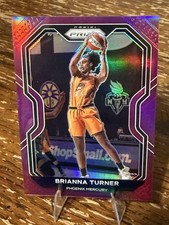 2021 Panini prizm WNBA Brianna Turner #25 purple prizm /99