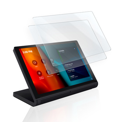 Schutzfolie passgenau für Crestron Touchpanel 1070 Made in Germany, Kratzfest 2x