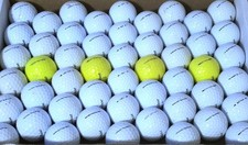 50 Titleist NXT / NXT Tour Golf Balls 4A - 5A Clean Distance Mix