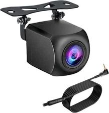 Backup Camera for Carplay Screen and Mirror Dash Cam Upgrade AHD 1080P Black 