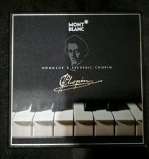 Montblanc Meisterstück Hommage à Chopin 1518 Stylo plume M + CD noir doré