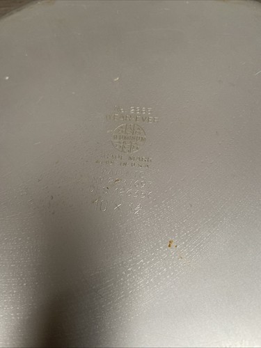 Sartén metálica de aluminio estriado WEAR EVER de colección 10 x 1 3/4 Nº 2865 EE. UU. - Imagen 3 de 9