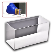 Acrylic Wall Mount Horizontal Boxing Glove Display Case Protecting Full Size LJ