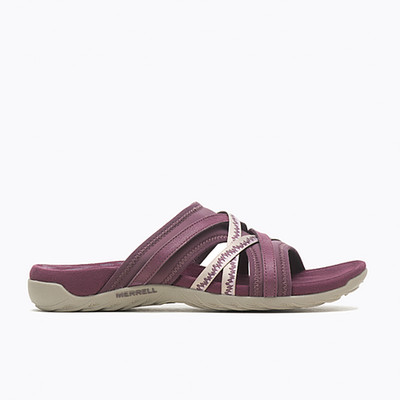 Women's Merrell Terran 3 Cush Slide, Burgundy, 7 B Medium US