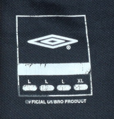 Umbro Herren Schwarz Langarm Pullover Sweatshirt L Sport Trikot - Bild 4 von 12
