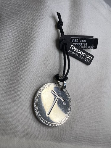 PENDENTE CIONDOLO ARGENTO 925 lettera T 23mm REBECCA listino 49,00 GIOIELLO - Foto 1 di 2