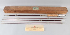 Vintage 1950s Japanese Sakura Atlas No. 101 Venus Bamboo Fly Rod Fishing Kit, NR