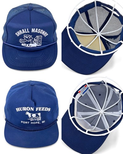 Cappello Vintage Trucker Snapback Strapback Lotto di 20 Cappellini Pubblicitari D - Foto 11 di 11