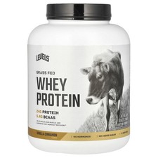 Grass Fed Whey Protein Powder, Vanilla Cinnamon, 5 lb (2.27 kg) 16.00 per gallon