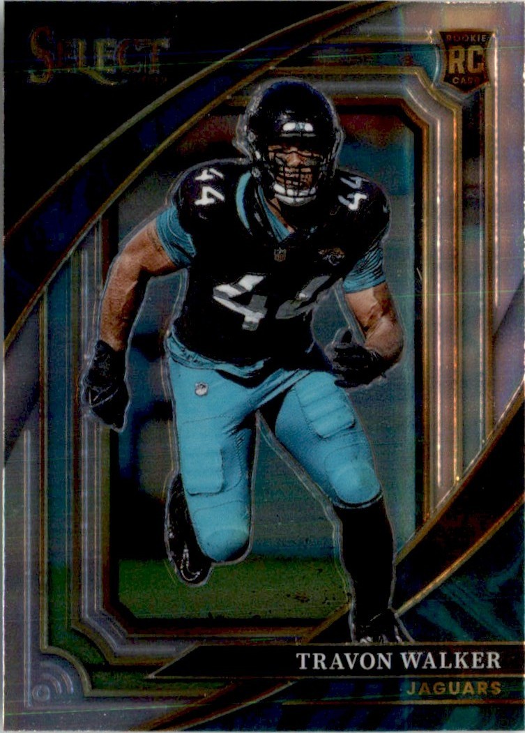 Travon Walker 2022 Panini Select RC #350 Jacksonville Jaguars