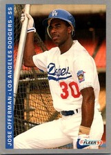 Jose Offerman Fleer 66 LP