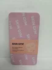 SKIN GYM Reusable Silicone Face Mask Moisturize Hydration For All Skin Types NEW