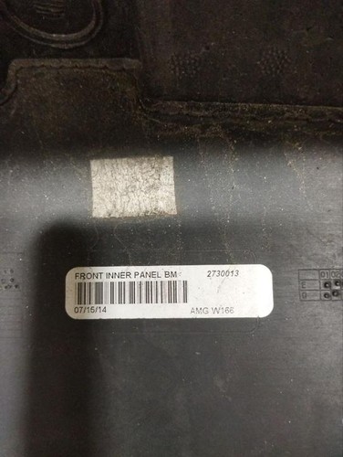 Bumper Mercedes-Benz M-CLASS 2015 Front A1668854425 - Picture 22 of 24