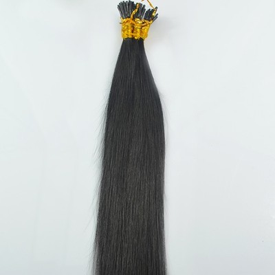 20 Inch 100g Straight I-Tip Human Hair Extensions 100 Strands Pre-Bonded