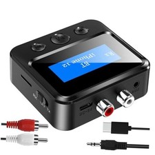 Bluetooth Transmitter Receiver for TV, Audio Adapter for Home Stereo with RCA
