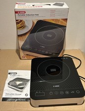 Judge Portable Induction Hob. Single Plate. 2000w. 10 Temperature With Timer