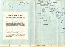 The Islands of the Bahamas Map Nassau New Providence