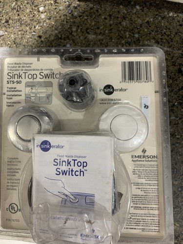 Insinkerator Sink Top Switch STS-SO for Food Waste Garbage Disposal - Picture 2 of 2