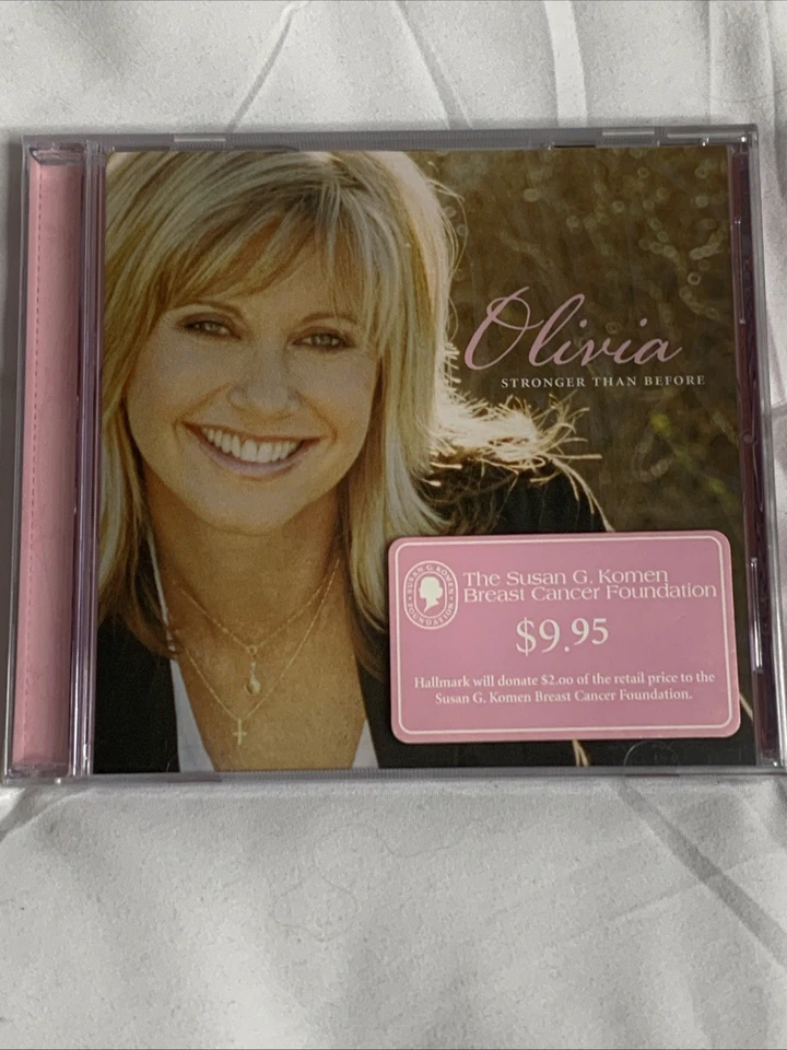 OLIVIA NEWTON JOHN  STRONGER THAN BEFORE CD 2005 RARE PROMO New Factory SEALED — 第 4/4 张图片