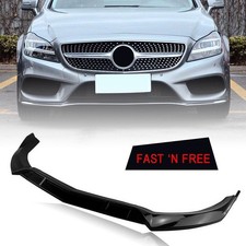 Frontstoßstange Spoiler Splitter Für 2015 –2018 2016 Mercedes-Benz W218 Schwarz Frontstoßstange Spoiler Splitter Für 2015 –2018 2016 Mercedes-Benz W218 Schwarz