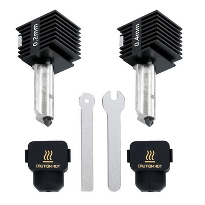 Hotend Kit 0,2mm 0,4mm für 3D Drucker Bambu Lab A1 Mini Düse aus Stahl