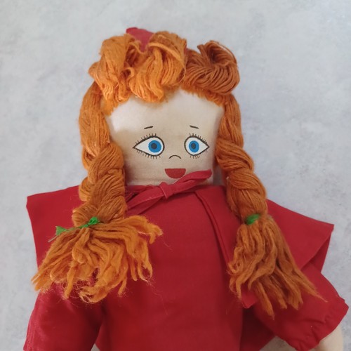 Muñeca De Colección Años 70 Topsy Turvy Caperucita Roja Abuela, Lobo Abatible Reverso 21" - Imagen 2 de 12