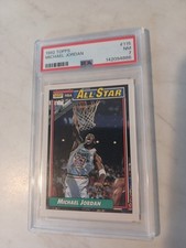 1992-93 Topps Michael Jordan #115 All Star PSA 7 NM Chicago Bulls HOF