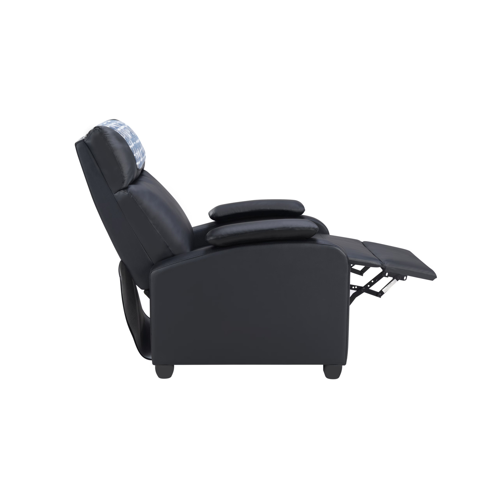 Classic Manual Recliner Chair w/Comfortable Arms and Back Single Sofa for Living