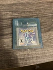 Pokemon Crystal, Gameboy Color, AUTHENTIC, Tested. Age damage to front