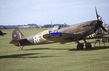 35mm Aircraft Slide Spitfire AR501 painted as AR4474 Pearl Harbor filming 2000