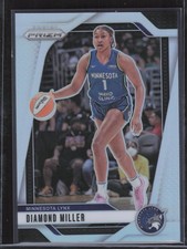 2024 Panini Prizm WNBA #63 Diamond Miller Silver Prizms - Lynx