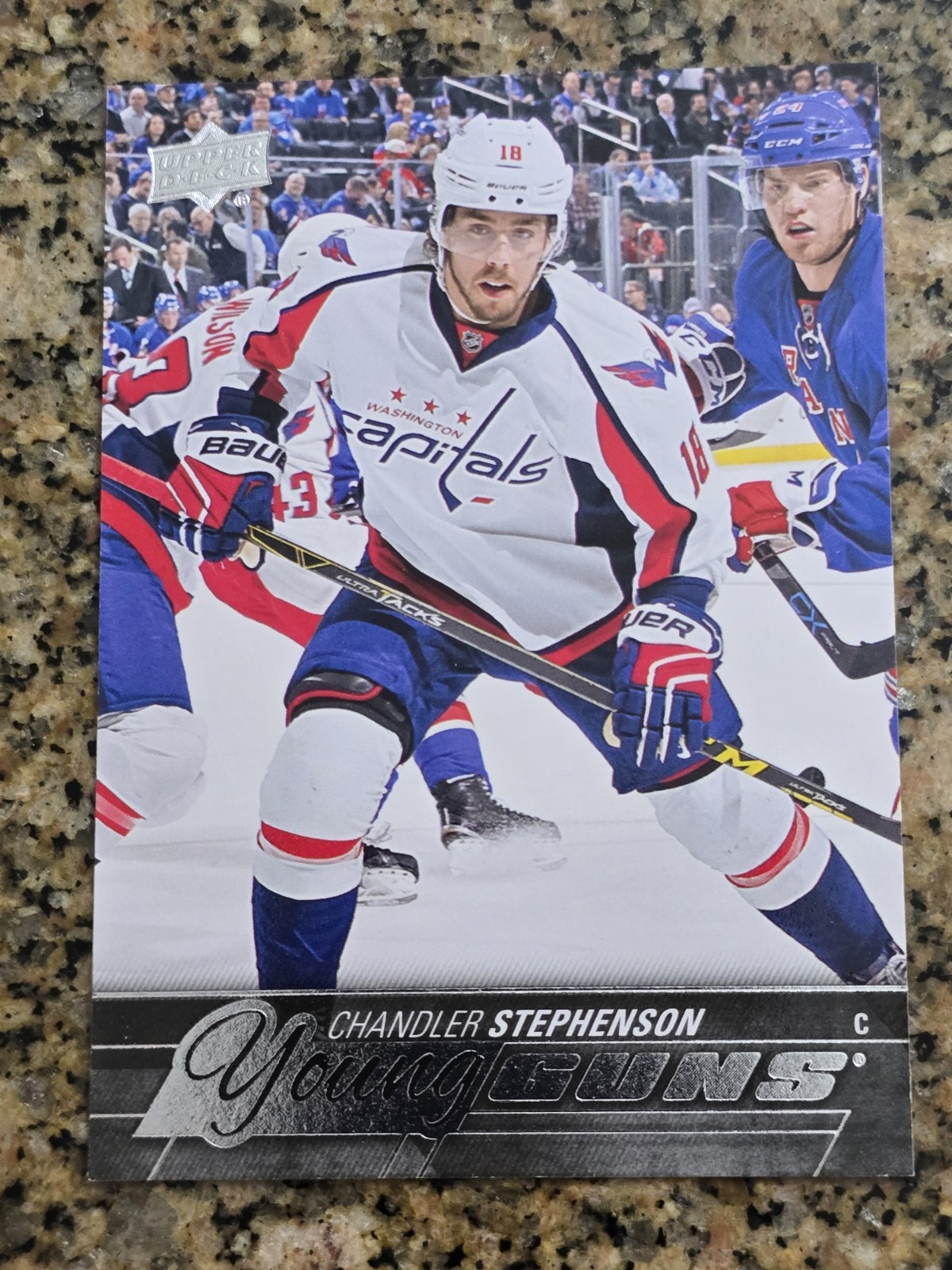 2015-16 Upper Deck Series 2 Young Guns YG Chandler Stephenson RC Card# 484