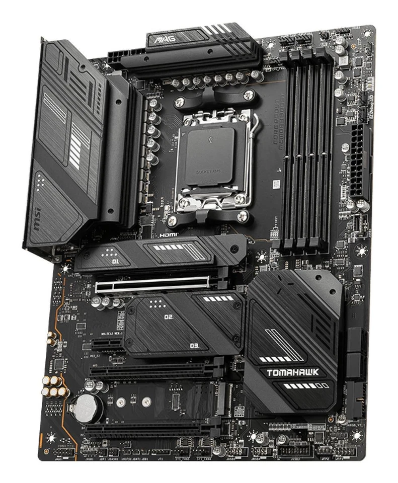 MSI MAG X670E TOMAHAWK WIFI Motherboard AMD X670 Sockel AM5 ATX DDR5 Wi-Fi 6E 2. - Imagen 3 de 4