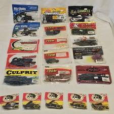 20 PACK VARIETY Plastic Baits Bizz Baits PowerBait YUM Plus 5 Jigs NOS