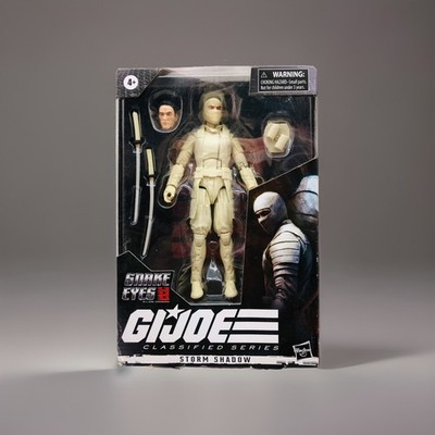 New GI Joe Snake Eyes Classified Series Storm Shadow 6'' Action Figure #17 Hasbro
