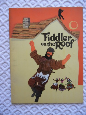 #ad Fiddler on the Roof : Theatre Programme $30.57