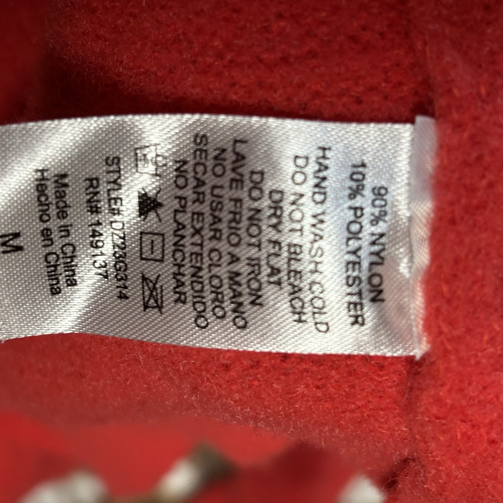 Double Zero Red Turtleneck Sweater Medium - image 6