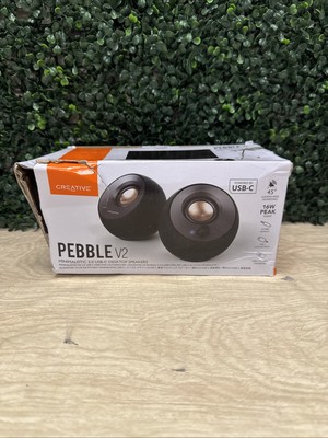 Creative Pebble V2 2.0 Speaker System - 8 W RMS - Black
